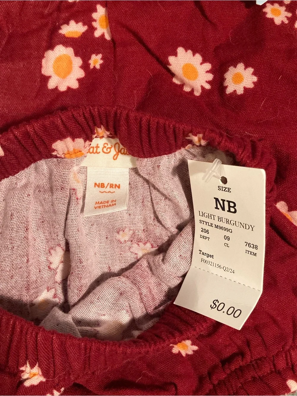 NWT Cat & Jack & Carter’s newborn baby girl lot!